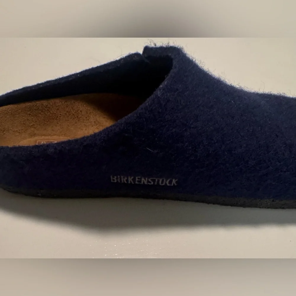 Birkenstock Kids Navy Slippers